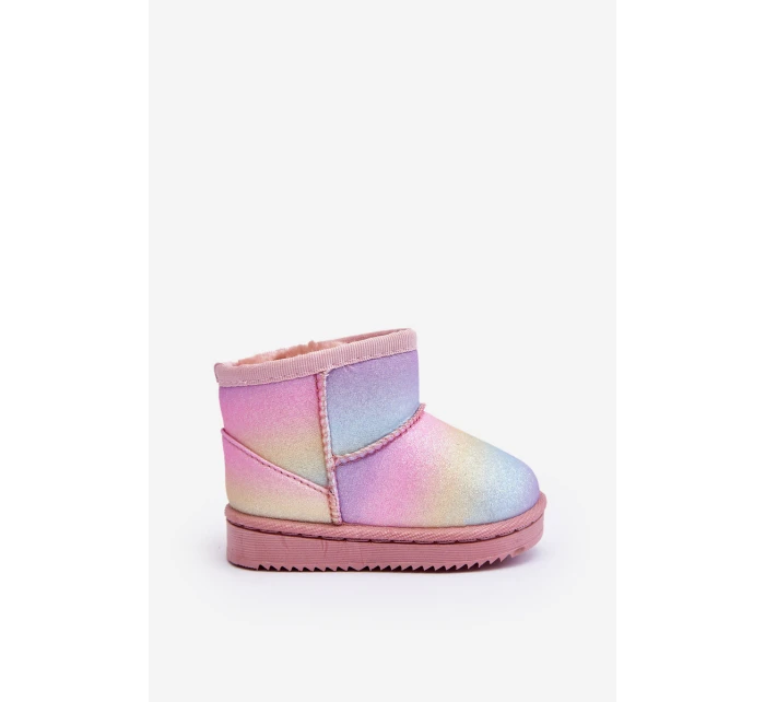 Dětské zateplené boty Multikolor model 21636486 - Boto Dětské zateplené boty Multikolor model 21636486 - Boto