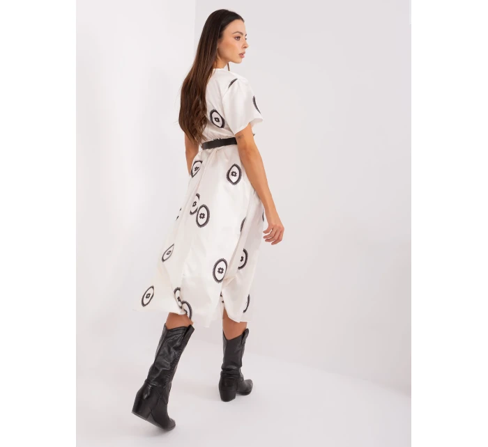 Sukienka DHJ SK model 18865913 ecru - FPrice