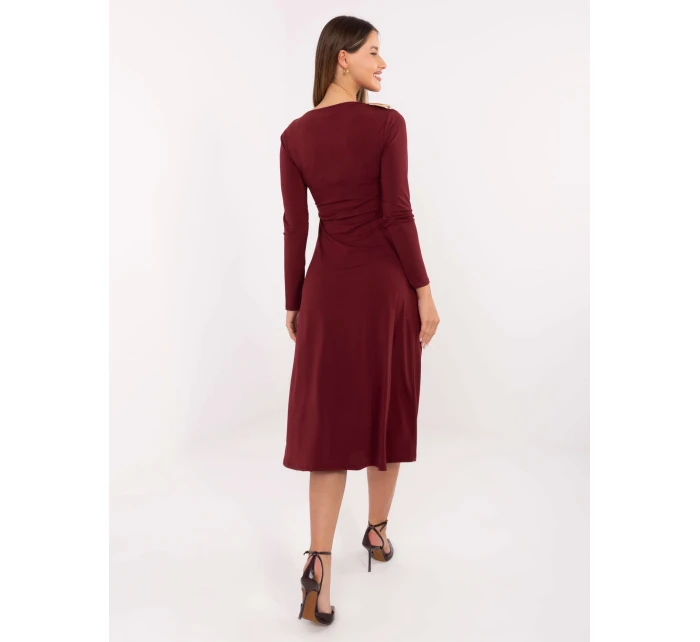 Šaty IT SK 21900.00 bordó Šaty IT SK 21900.00 bordó