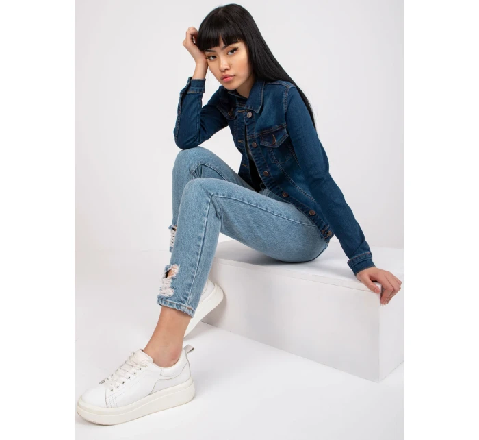 Dámská bunda RO KR CKT 4007 tmavě modrá