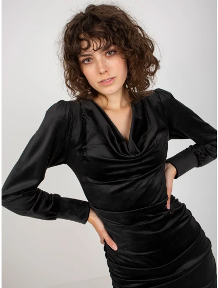 Šaty RP SK model 17903534 černá - FPrice Šaty RP SK model 17903534 černá - FPrice