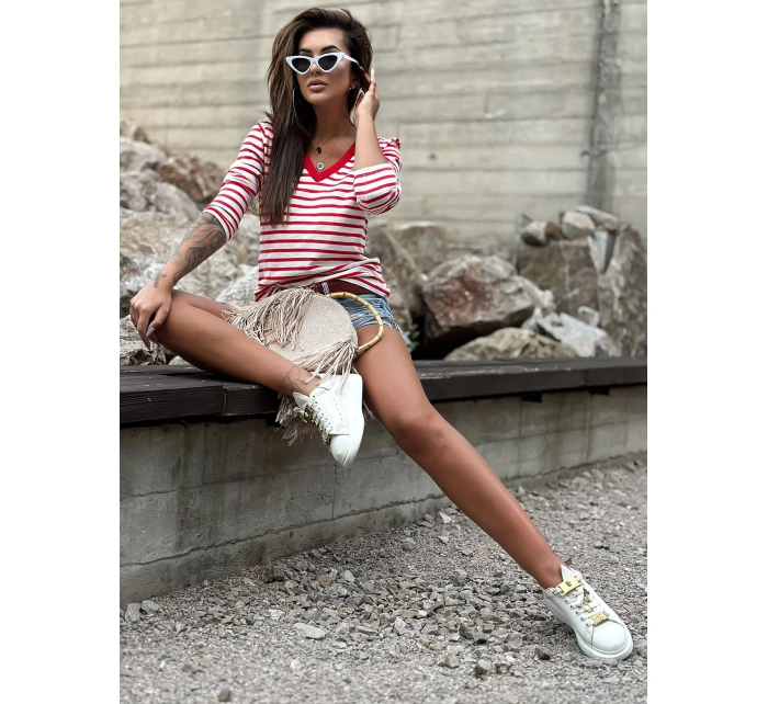 Halenka TW BZ 2102 1.26 bílé a červené