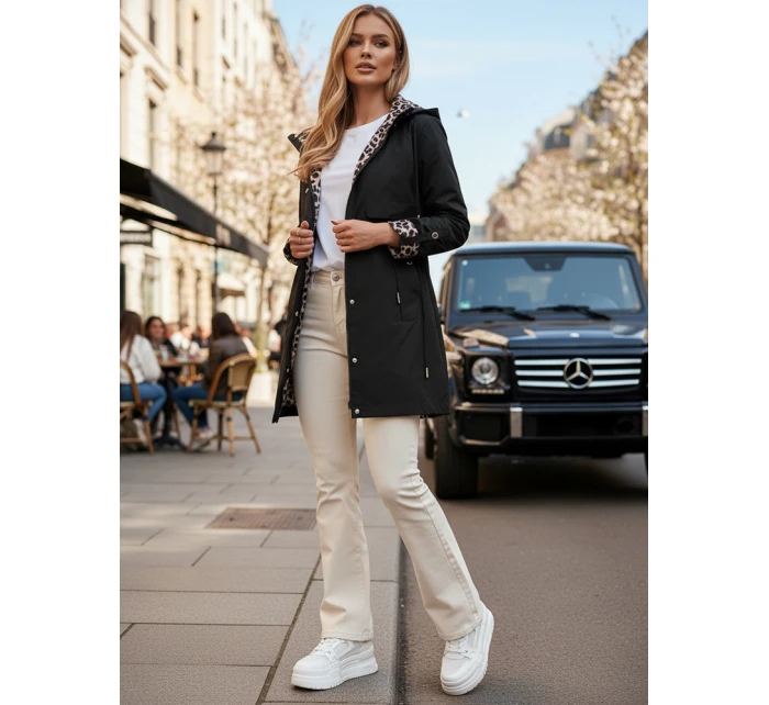 Dámská přechodná bunda parka černá Dstreet model 21986931 - FashionStreet