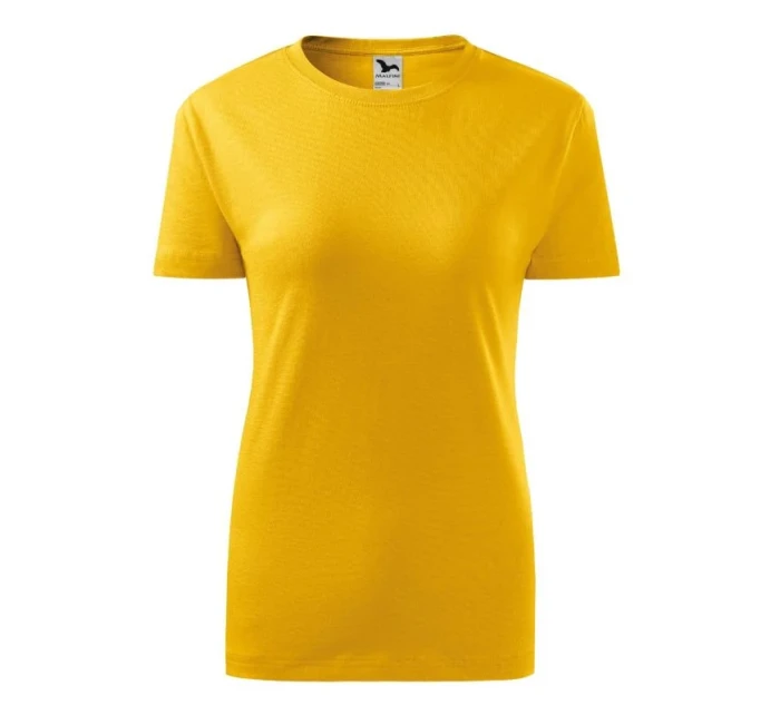 Dámské tričko Classic New W MLI-13304 žlutá - Malfini