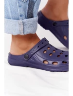 Dámské Nazouváky Tmavě Modré Pěnové Crocsy EVA Dámské Nazouváky Tmavě Modré Pěnové Crocsy EVA