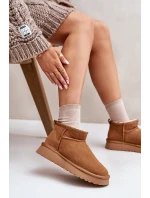 Nízké Semišové Sněhule Přírodní Kůže Vinceza 97950 Camel Nízké Semišové Sněhule Přírodní Kůže Vinceza 97950 Camel