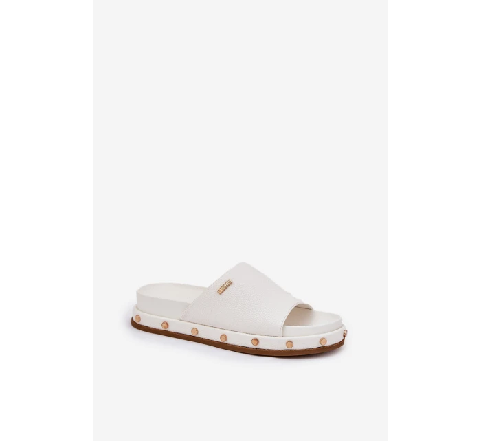 Dámské Pantofle Na Platformě S Big Star Bílé model 21690734 - Big Star Shoes Dámské Pantofle Na Platformě S Big Star Bílé model 21690734 - Big Star Shoes