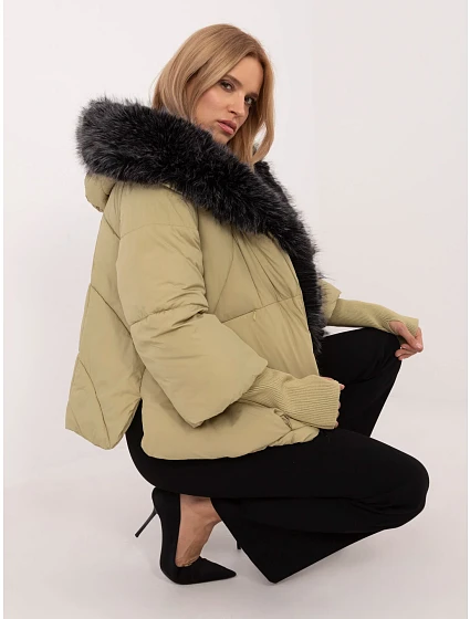 Bunda MBM KR model 21798090 olivově zelená - FPrice