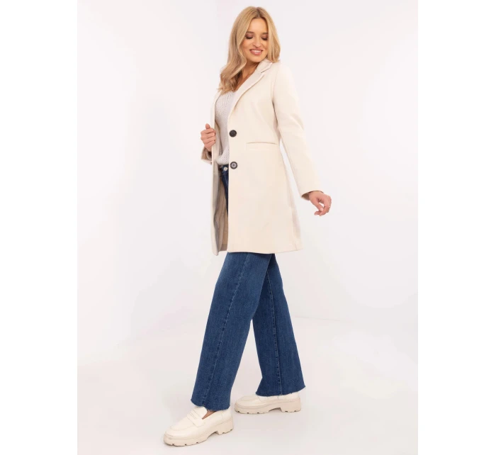 Kabát TW CZ BI 25533.18 světle béžový - FPrice