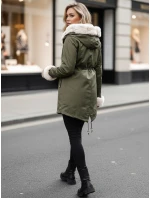 Dámská zimní bunda ARCTIC green FashionStreet TY4782z Dámská zimní bunda ARCTIC green FashionStreet TY4782z