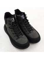 Šedé pánské kožené nepromokavé tenisky model 21906044 - Rieker