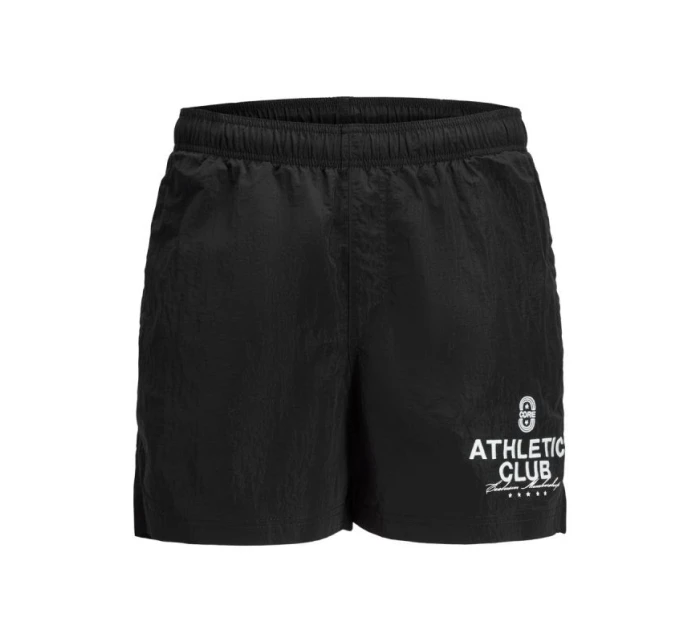 Plavecké šortky Jack&Jones JPSTMAUI CRINKLE NYLON SWIM STYD SS25 12285513 BLACK/BRIGHT WHI