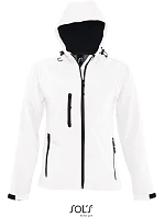 SOL'S Women Dámská 3-vrstvá softshellová bunda s kapucí white model 22523711 SOL'S Women Dámská 3-vrstvá softshellová bunda s kapucí white model 22523711