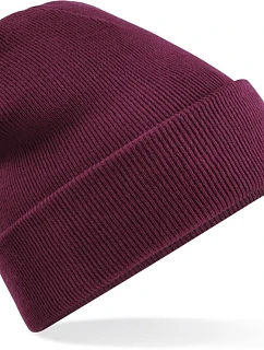 Beechfield B 45R Pletená čepice "Recycled Original" 53.045R burgundy