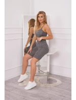 Sportovní set top + legíny černý Sportovní set top + legíny černý