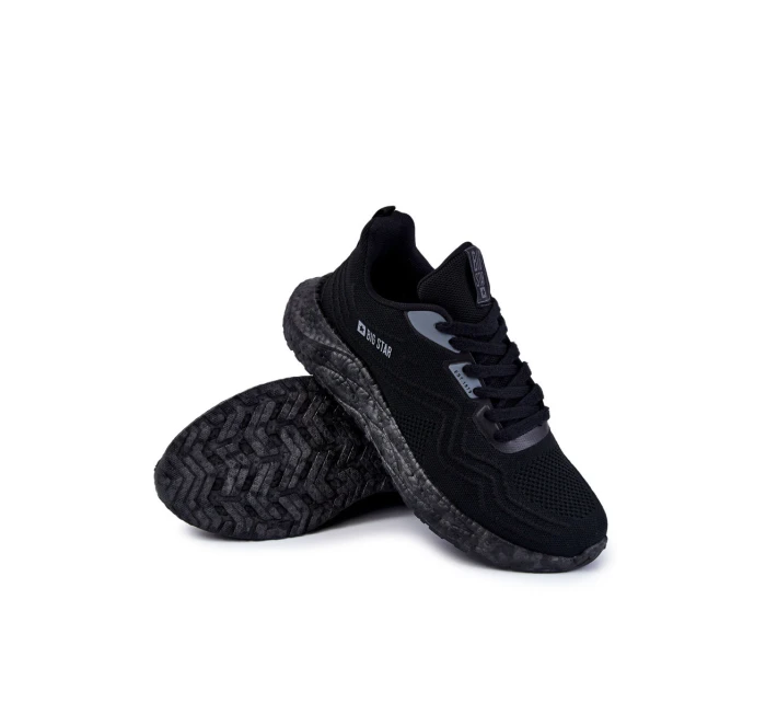 Lehká pánská sportovní obuv Big Star KK174018 Černá