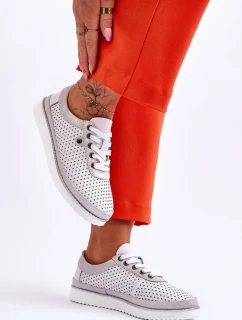 Módní kožená sportovní obuv model 21615746 - S.Barski