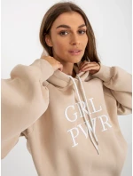 Dámská mikina EM BL 651 2.14X béžová - FPrice Dámská mikina EM BL 651 2.14X béžová - FPrice