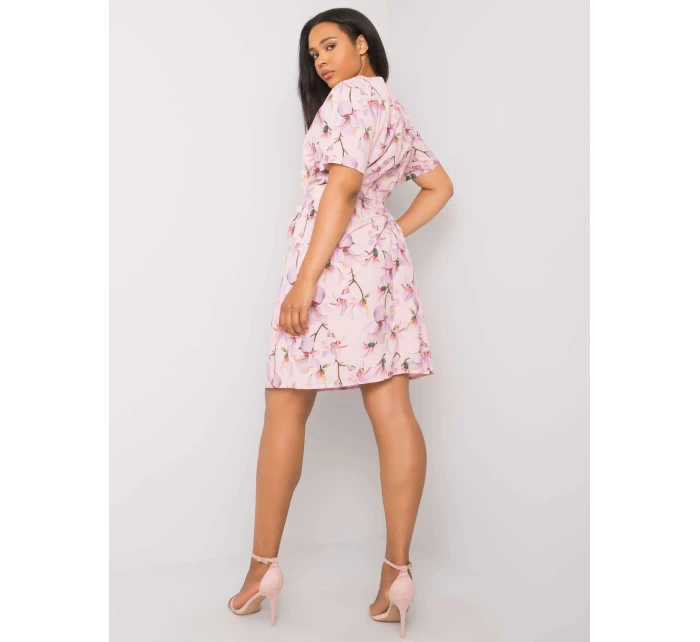 Šaty LK SK 507646 2.29 světle růžová
