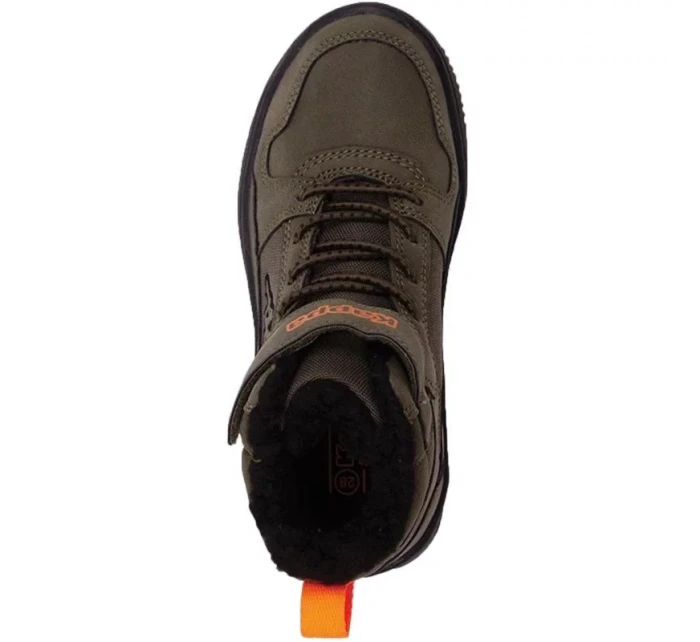 Dětská obuv Shab Fur Jr 260991K 3111 khaki - Kappa