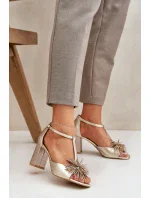 Sandály na podpatku  model 212584 Step in style