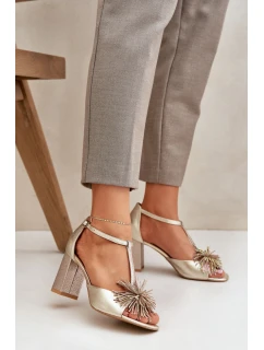 Sandály na podpatku  model 212584 Step in style