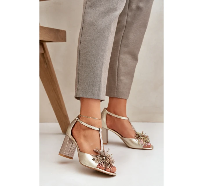 Sandály na podpatku  model 212584 Step in style