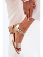 Sandály na podpatku  model 213021 Step in style