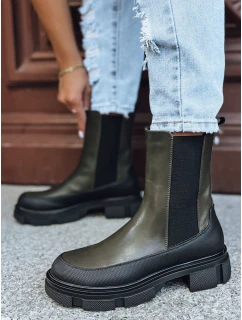 Dámské kozačky FROSTFALL green FashionStreet ZY0354