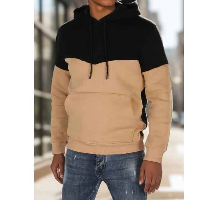 Pánská základní mikina s kapucí černá Dstreet model 21985911 - FashionStreet