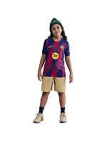 Dětské tričko Nike FC Barcelona 2025/26 Match Home, tmavě modré a vínové, HJ5216 456
