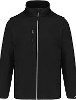 Kariban ProAct PA 323 3-vrstvá softshellová bunda s odep. rukávy 20.P323 black