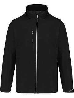 Kariban ProAct PA 323 3-vrstvá softshellová bunda s odep. rukávy 20.P323 black