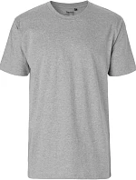 Neutral O 60001 Pánské tričko z těžké bio bavlny 77.6001 sport grey