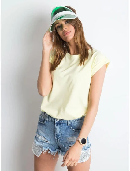 Tričko RV TS 4833.24P jasně žlutá