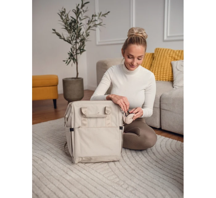 Dámský batoh na kočárek Engelis Vuch Eloa Beige Dámský batoh na kočárek Engelis Vuch Eloa Beige