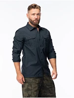 Pánská košile Defender M 92800499780 Černá - Magnum