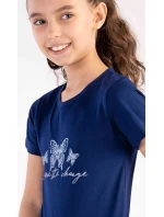 Dětská noční košile s krátkým rukávem Butterfly Dětská noční košile s krátkým rukávem Butterfly