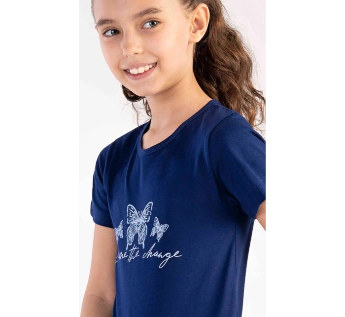 Dětská noční košile s krátkým rukávem Butterfly Dětská noční košile s krátkým rukávem Butterfly