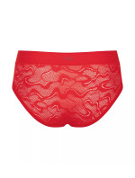 Dámské kalhotky GO Allround Lace Midi - RED - červené 0024 - SLOGGI