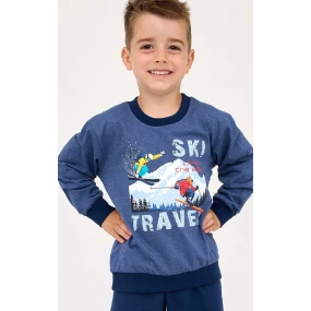 Pyžamo Cornette Kids Boy 477/158 Ski 86-128 Pyžamo Cornette Kids Boy 477/158 Ski 86-128