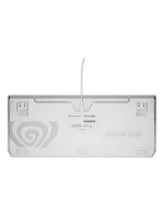 model 21716571 230 TKL Herní klávesnice USB QWERTY US English White - Genesis model 21716571 230 TKL Herní klávesnice USB QWERTY US English White - Genesis
