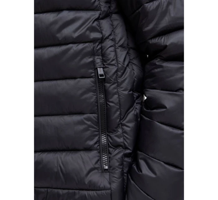 Jack&Jones pánská péřová bunda JJEBRADLEY LIGHT BODYWARMER COLLAR NOO 12280970 BLACK