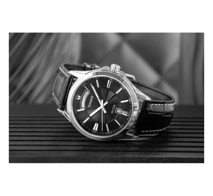 Pánské hodinky CASIO MTP-1381L-1AVDF + krabice Pánské hodinky CASIO MTP-1381L-1AVDF + krabice