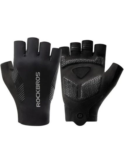Rękawiczki rowerowe czarne model 21857089 L - Rockbros