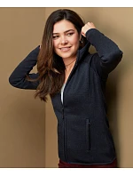 Lux Knit Fleece Jacket Women Dámská pletená fleecová bunda s kapucí model 22446827 scarlet red heather - Stedman Lux Knit Fleece Jacket Women Dámská pletená fleecová bunda s kapucí model 22446827 scarlet red heather - Stedman
