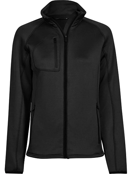 Tee Jays TJ 9101 Dámská strečová fleecová bunda 18.9101 black Tee Jays TJ 9101 Dámská strečová fleecová bunda 18.9101 black