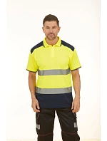 220 HiVis Piqué Polo hi vis model 22501613 - Yoko