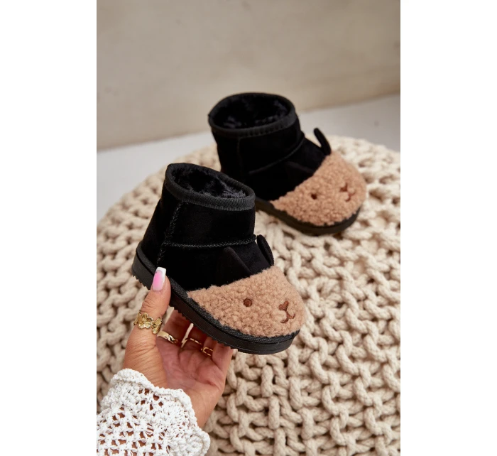 Zateplené dětské sněhule černé model 21678721 - Boto