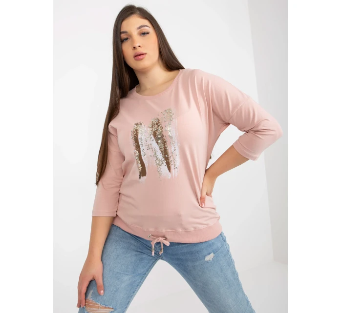 Halenka RV BZ 8182.03X světle růžová Halenka RV BZ 8182.03X světle růžová